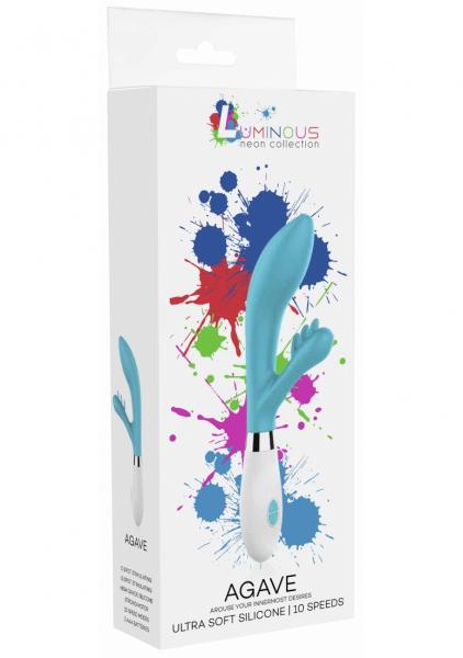 Agave Ultra Soft Silicone 10 Speeds Turquoise