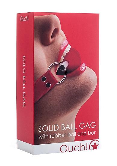 Ouch Solid Ball Gag O/S