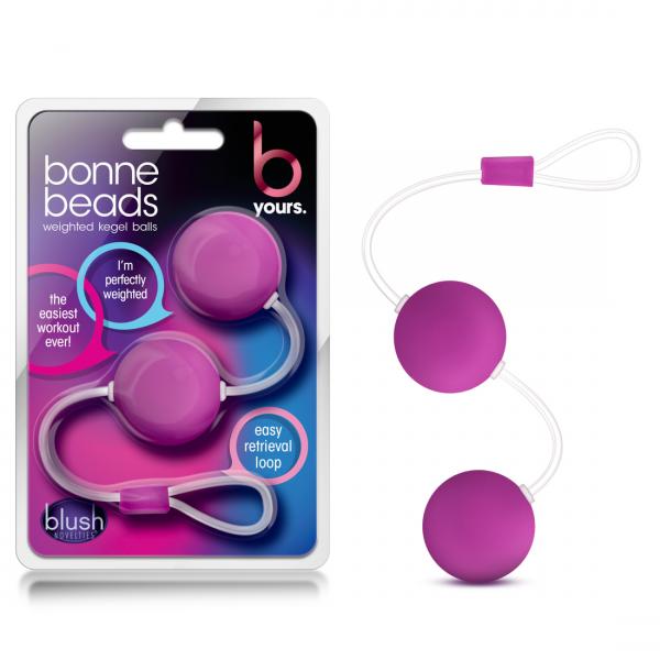 Bonne Beads Weighted Kegel Balls Pink