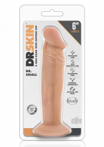 Dr Skin Dr Small 6 Dildo Vanilla