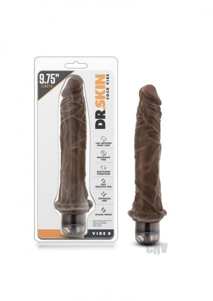 Mr Skin Vibe 8 9.75 inches Chocolate Brown