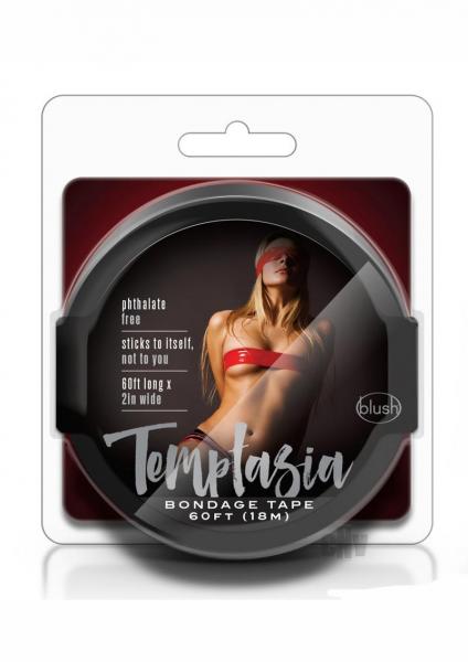 Blush Temptasia 60 ft Bondage Tape - Black
