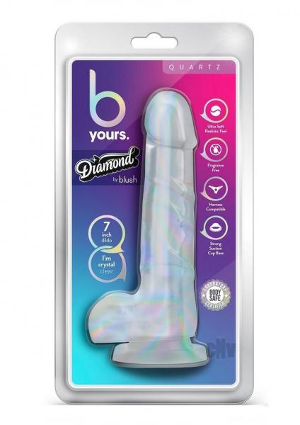 B Yours Diamond Quartz 7.5 Clear