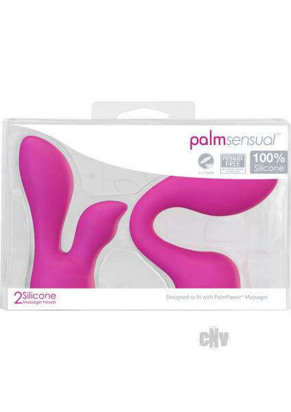 Palm Power Massager Heads Sensual Set Of 2