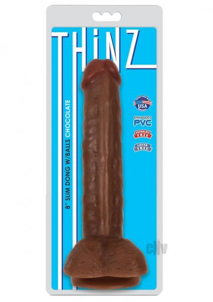 Thinz 8 inches Slim Dong with Balls