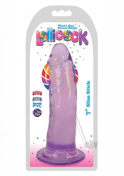 Lollicock  Slim Stick 7in Grape Ice