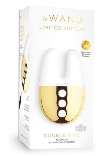 Le Wand Double Vibe White Gold