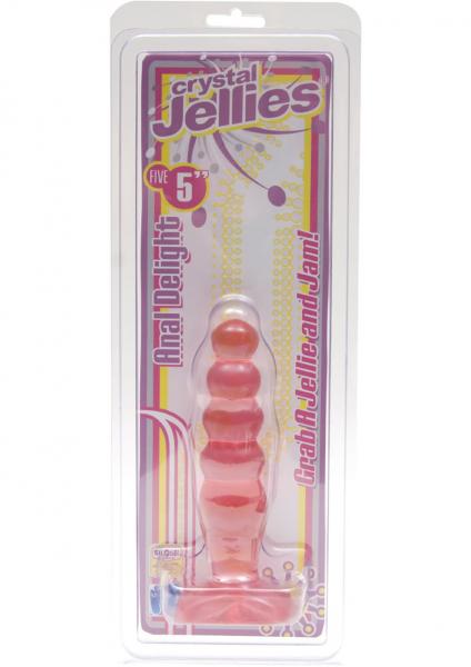 Crystal Jellies Anal Delight 5in
