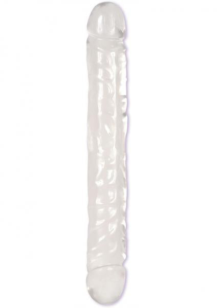 Jellies Jr 12'' Double Dong - Clear