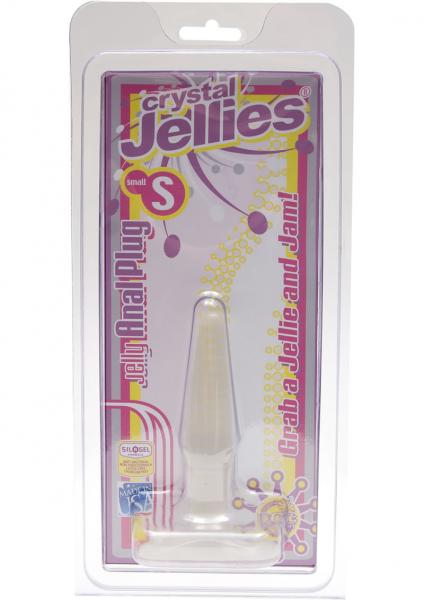 Crystal Jellies Jelly Butt Plug Small - Clear