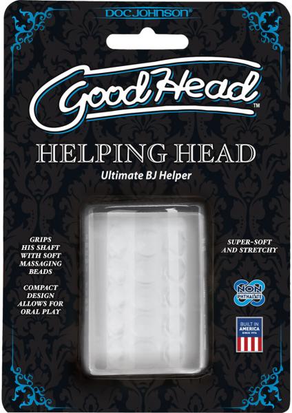Helping Head Ultimate 2'' Mini Stroker - Clear