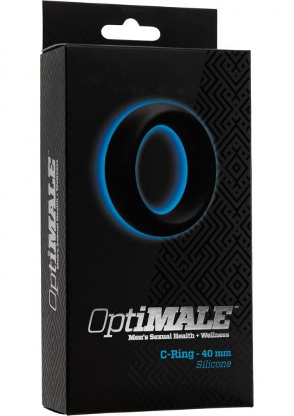 OptiMale C Ring Thick - 40 mm Black