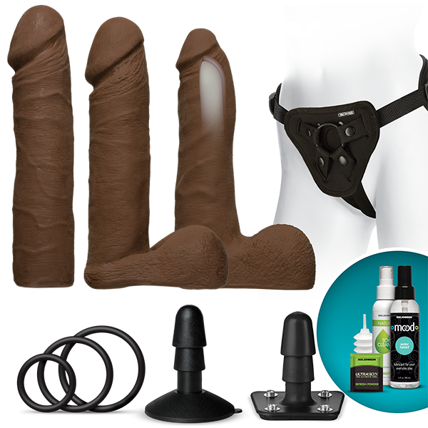 Vac-u-lock - Dual Density Ultraskyn Set Chocolate
