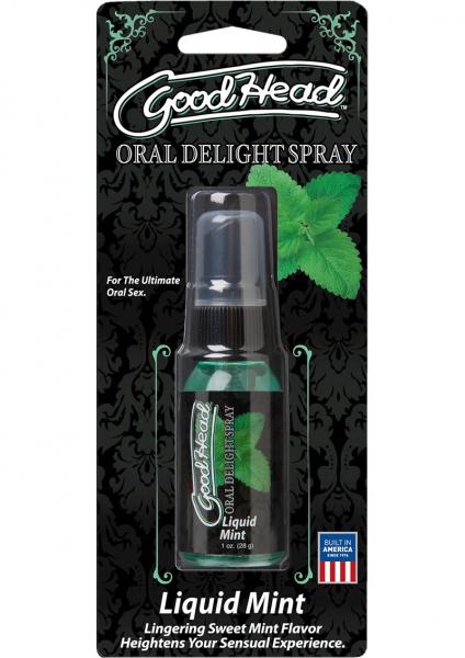 Goodhead - Oral Delight Spray - Liquid Mint 1oz