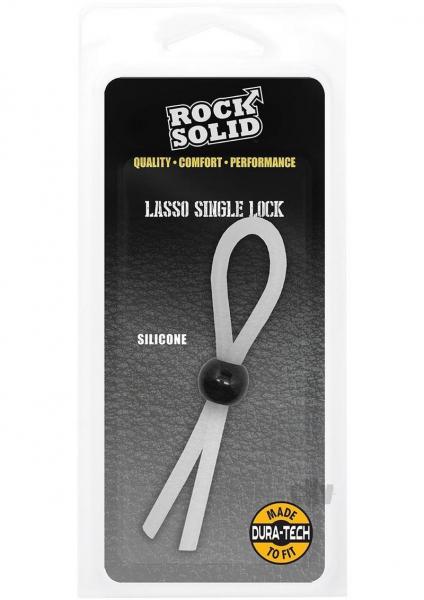 Rock Solid The Lasso Single Lock Adjustable Translucent