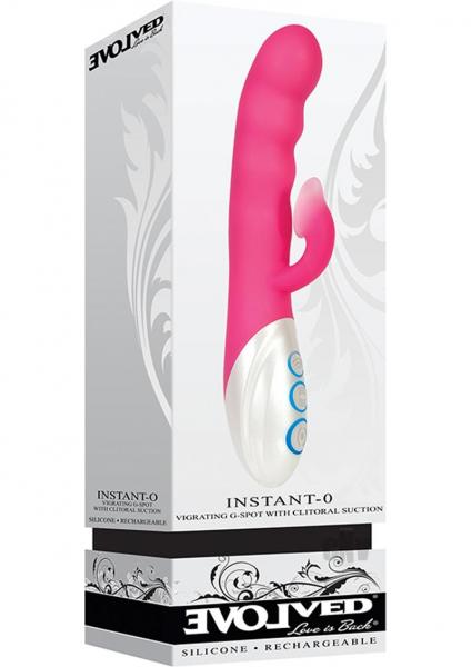 Evolved Instant-o With Clitoral Suction 8 Function Silicone Rechageable Waterproof