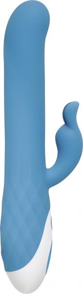 Big Soft Bunny Rabbit Style Vibrator Blue