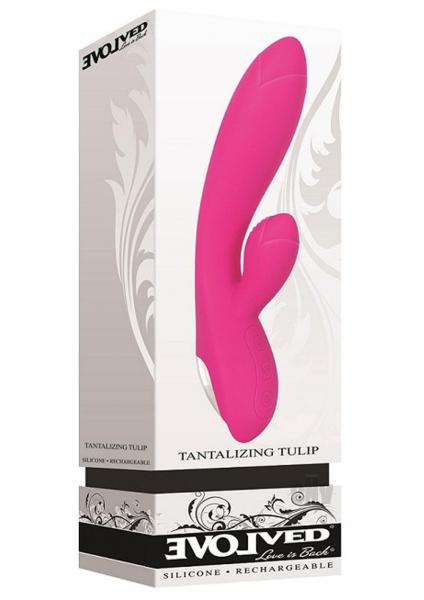 Tantalizing Tulip Rabbit Vibrator Pink