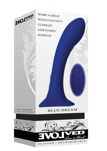 Blue Dream Silicone Rechargeable Vibrator