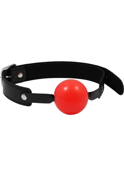 Sex And Mischief Solid Red Ball Gag O/S
