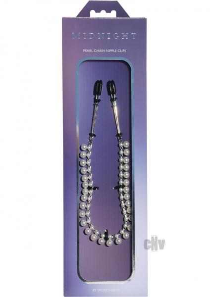 Sincerely, SS Pearl Chain Nipple Clips