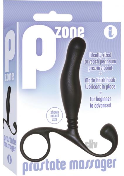 P Zone Prostate Massager Black