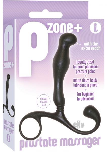 P Zone Plus Prostate Massager Black