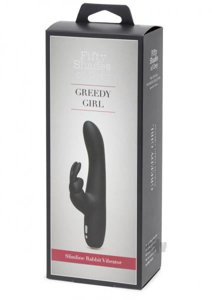 Fifty Shades Of Grey Greedy Girl Slimline Rabbit Vibrator