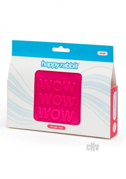 Happy Rabbit WOW Small Storage Zip Bag Pink