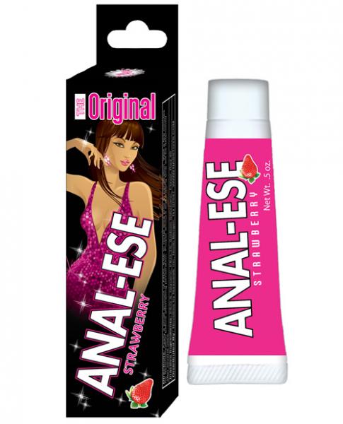 Anal-Ese Flavored Desensitizing Anal Gel Strawberry .5oz