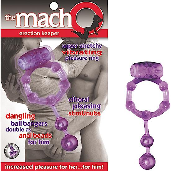 Macho Erection Keeper C Ring - Purple