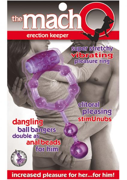 Macho Erection Keeper C Ring - Purple