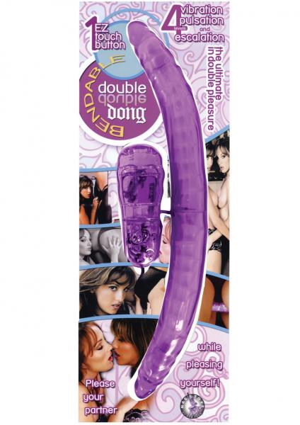 Bendable Vibrating Double Dong