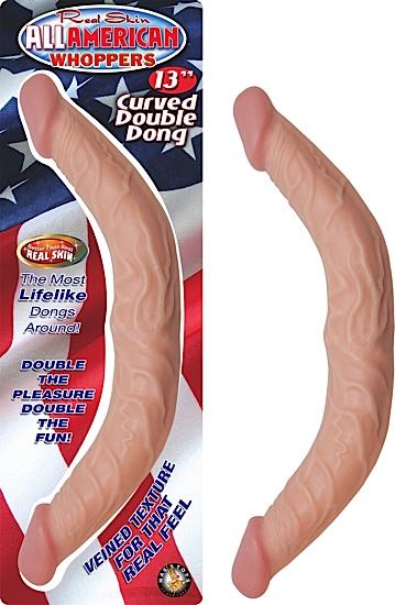 All American Whopper 13'' Curved Double Dong
