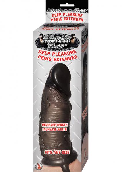 Deep Pleasure Penis Extender - Black
