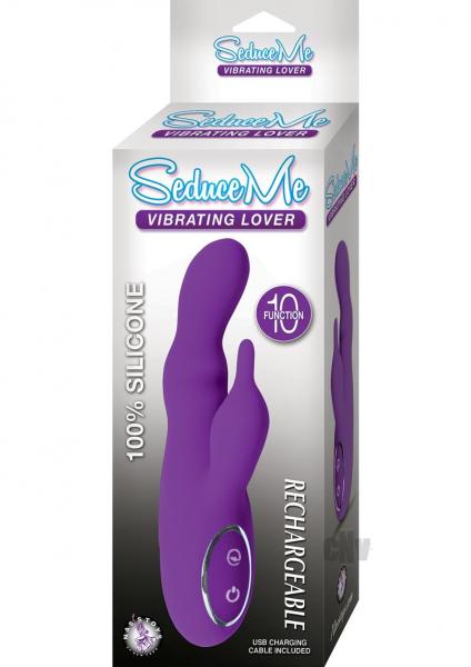 Seduce Me Vibrating Lover Purple
