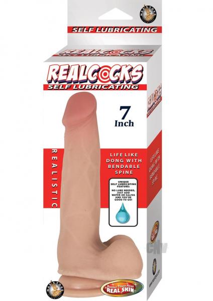 Realcocks Self Lubricating 7''-flesh