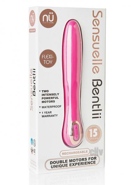 Sensuelle Bentlii 2 Motors Flexible Pink Vibrator