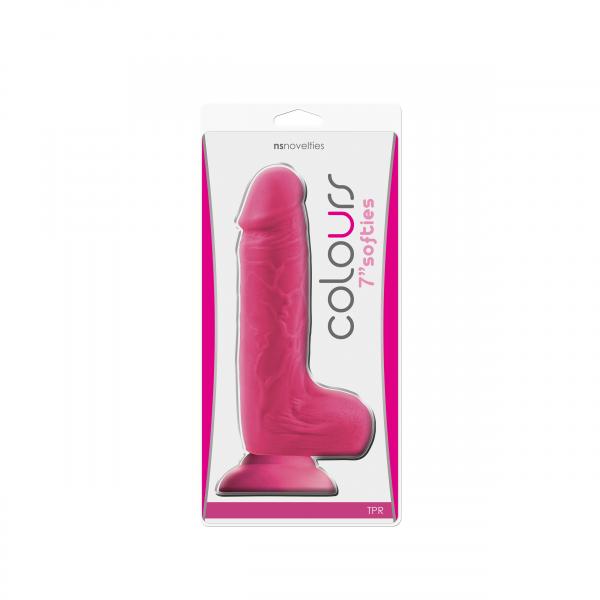 Colours Softies 7 inches Dildo Pink