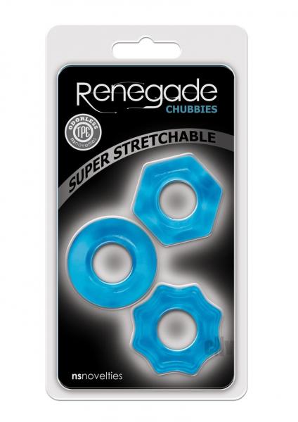 Renegade Chubbies - Black Pack of 3