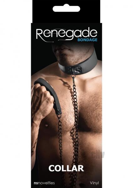 Renegade Bondage Collar Black O/S