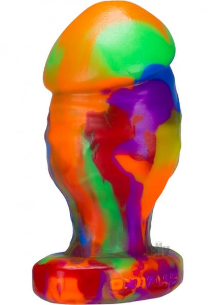 Oxballs Honcho-2, Buttplug, Medium, Rainbow