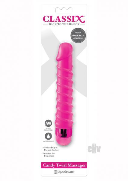 Classix Candy Twirl Massager