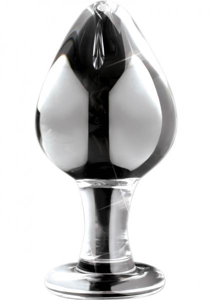 Icicles No 25 Glass Anal Plug Clear