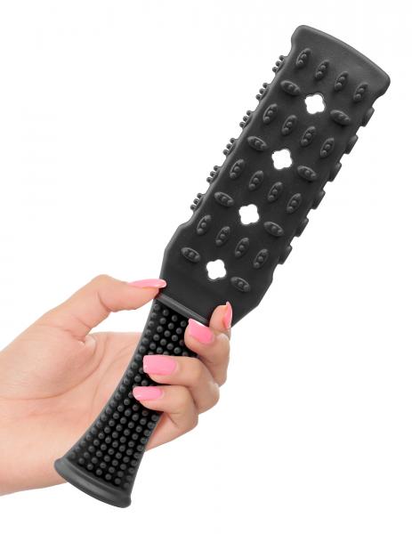 Fetish Fantasy Rubber Paddle Black