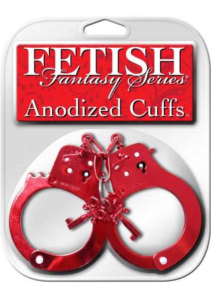 Ff Anodized Cuffs Red