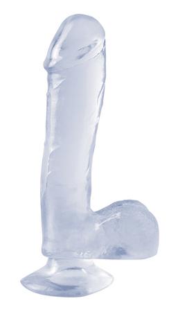 Basix Dong Suction Cup 7.5 Inches Clear
