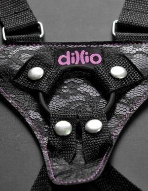Dillio Pink - 6 Strap-on Suspender Harness Set