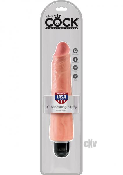 King Cock 9 inches Vibrating Stiffy