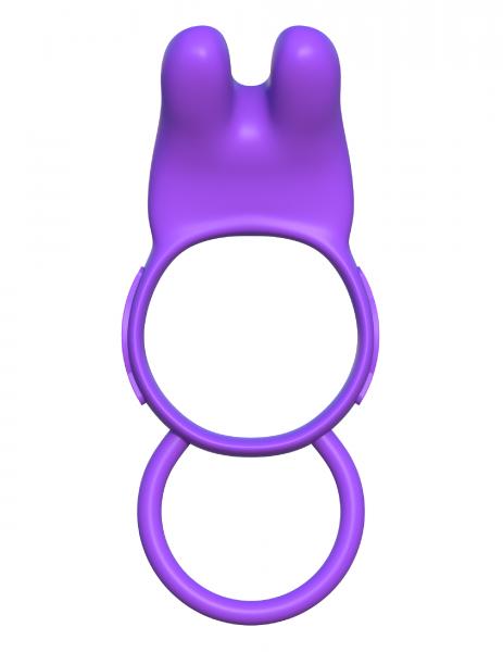 Fantasy C-Ringz Twin Teazer Rabbit Ring Purple